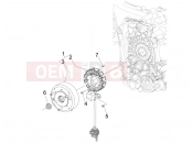 gilera 2015 Runner 125 ST 4T Flywheel magneto