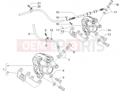 GILERA Runner 125 ST 4T Brakes pipes - Calipers