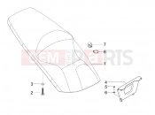 gilera 2017 Runner 125 ST 4T Saddle/seats