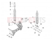 gilera 2008 Runner 200 ST 4T Rear suspension - Shock absorber/s