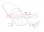 gilera 2008 Runner 200 ST 4T Saddle/seats