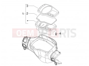 gilera 2011 Runner 200 ST 4T Meter combination - Cruscotto