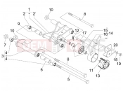 gilera 2011 Runner 200 ST 4T Swinging arm