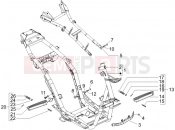gilera 2005 Runner 125 VX 4T Frame/bodywork