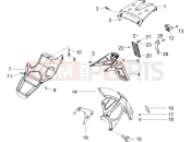 gilera 2005 Runner 125 VX 4T Rear cover - Splash guard