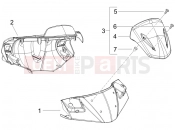 Handlebars coverages - Gilera Runner 125 Race VX 4T 2006