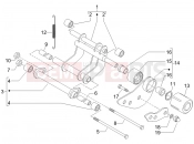 Swinging arm - Gilera Runner 125 Race VX 4T 2006