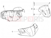 Handlebars coverages - Gilera Runner 125 VX 4T -SC- 2006