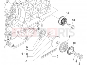 gilera 2007 Runner 200 VXR 4T (ZAPM464) Driving pulley