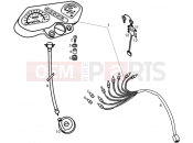 Speedometer and components - Gilera SMT