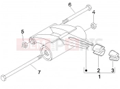 gilera 2005 Stalker 50 Swinging arm