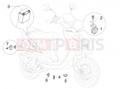 gilera 2009 Stalker 50 Remote control switches - Battery - Horn