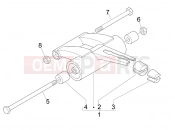 gilera 2010 Stalker 50 Swinging arm