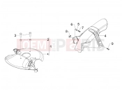 gilera 2010 Stalker 50 Wheel huosing - Mudguard