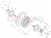 Front wheel - Motoguzzi Audace 1400 Carbon ABS 2017