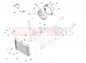 Oil radiator - Motoguzzi Audace 1400 Carbon ABS 2017
