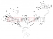 Rear master cylinder - Motoguzzi Audace 1400 Carbon ABS 2017