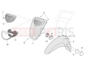APRILIA SCARABEO 2001 Scarabeo 50 Ditech FRAME » Front body II