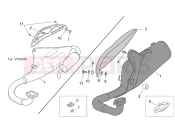 APRILIA SCARABEO 2002 Scarabeo 50 Ditech FRAME » Exhaust pipe