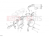 DUCATI 2008 Monster S4RS TRICOLORE HEADLIGHT » LIGHTING SYSTEM