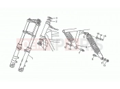 MOTOGUZZI SP 750 Front/rear shock absorber