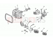 MOTOGUZZI SP 750 Headlight-Horn