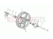 MOTOGUZZI SP 750 Rear wheel