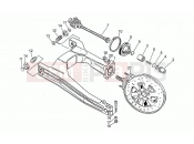 MOTOGUZZI SP 750 Swing arm