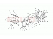 MOTOGUZZI SP II 1000 Mudguards