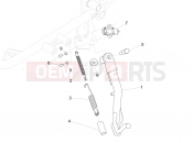 MOTOGUZZI V9 Roamer 850 ABS Central stand