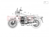MOTOGUZZI V9 Roamer 850 ABS Decal