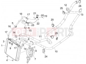 PIAGGIO MP3 125 ie 2008-2011 (EMEA) hűtő rendszer