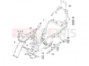 PIAGGIO MP3 125 ie 2008-2011 (EMEA) váz