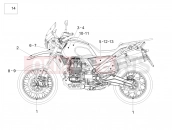 MOTOGUZZI V 85 TT e4 ABS 2019 (EMEA) Decal