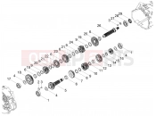 MOTOGUZZI V 85 TT e4 ABS 2019 (EMEA) Gear box - Gear assembly