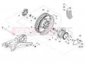 MOTOGUZZI V 85 TT e4 ABS 2019 (EMEA) hátsó kerék