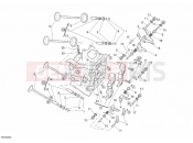 DUCATI Superbike 1098 HORIZONTAL CYLINDER HEAD » VALVE DRIVE