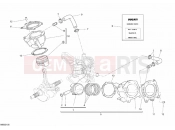 DUCATI 2007 Superbike 1098 S Tricolore CYLINDER - PISTON » ENGINE CASE