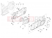 vespa GTS 125 Super ie Crankcase cover - Crankcase cooling