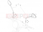 vespa GTS 125 Super ie Driving mirror/s
