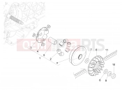vespa GTS 125 Super ie Driving pulley