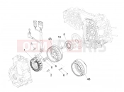vespa GTS 125 Super ie Flywheel magneto