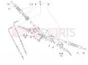 vespa GTS 125 Super ie Handlebars - Master cil.