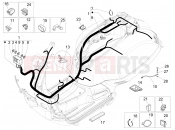vespa GTS 125 Super ie Main cable harness