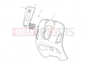 vespa GTS 300 Super ie (USA) Front shield