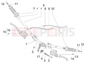 vespa GTS 300 Super ie (USA) Handlebars - Master cil.