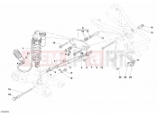 DUCATI Multistrada 1100 S REAR SHOCK ABSORBER » SWING ARM