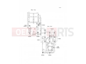 KAWASAKI 1992 Crankcase Bolt Pattern