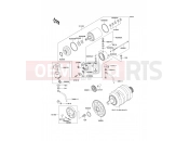 KAWASAKI 1992 Starter Motor