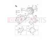 Engine Cover(s) - Kawasaki EL250 (EL250-E4) 1994